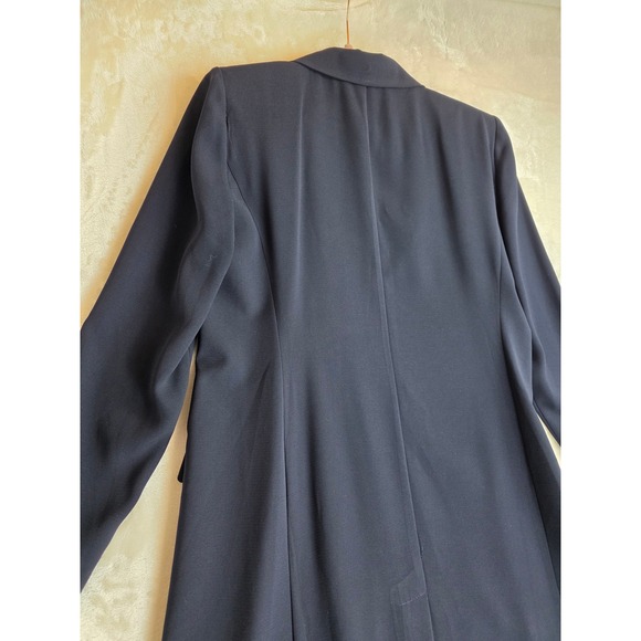 Vintage Y2K Danny Nicole Navy Blue Blazer and Pant Suit Set Women's Size 10 - Picture 10 of 16